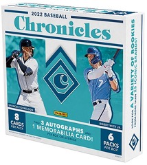 2022 Panini Chronicles Baseball Hobby Box